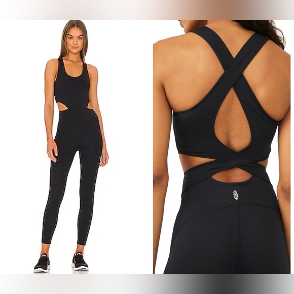 *NWOT* Free People Back It Up Onesie - Picture 1 of 7